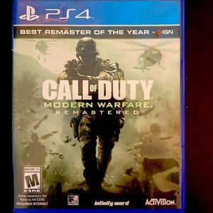 Call of Duty Modern Warfare Remastered, for PS4